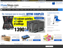 Tablet Screenshot of manushop.com